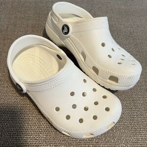 Crocs White Clogs